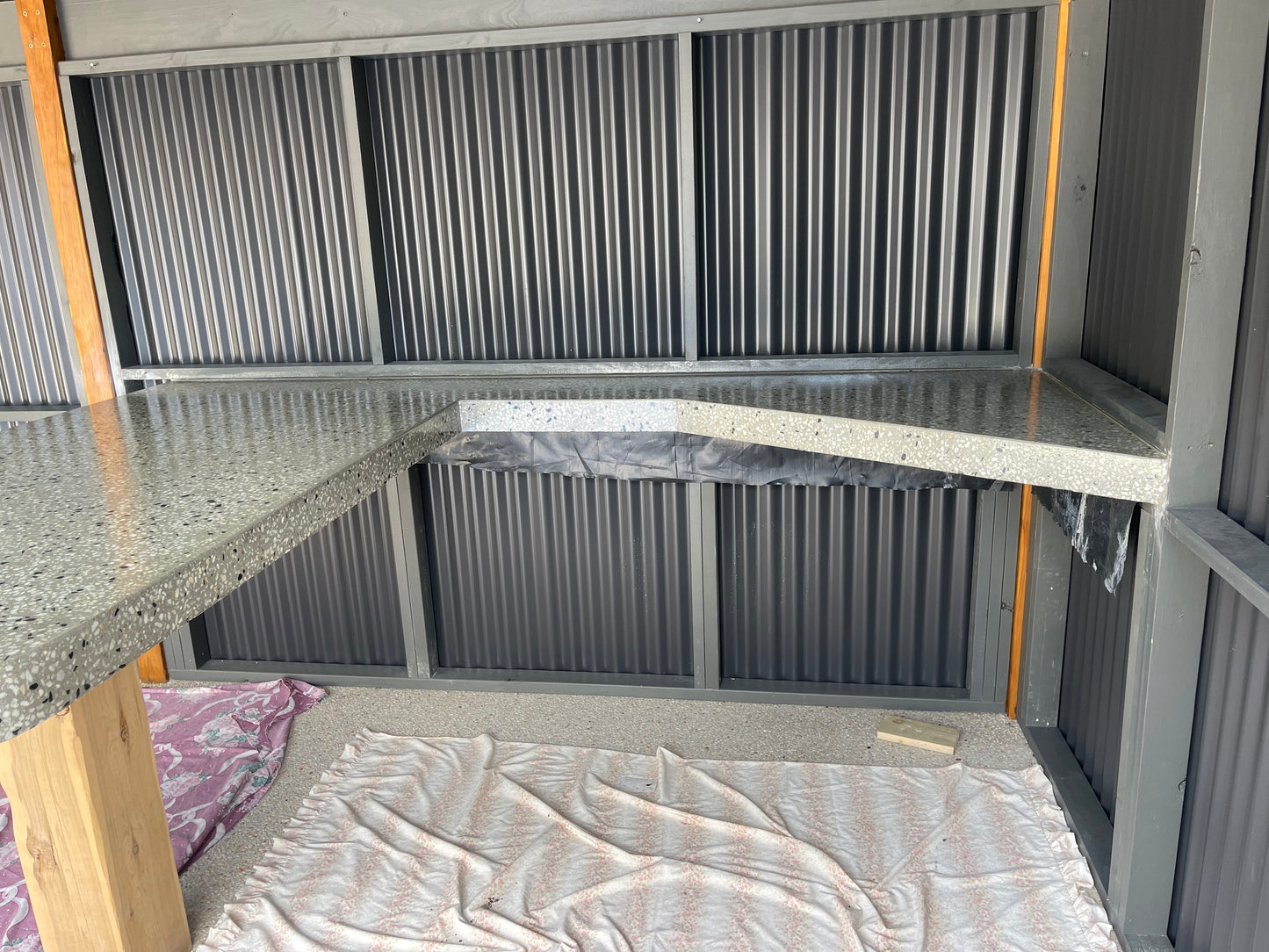 Outdoor Concrete Benchtops